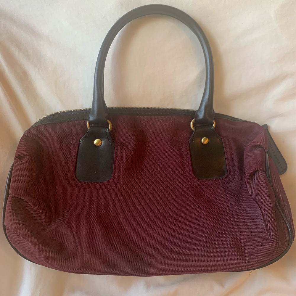 Victorias Secret Burgundy Satchel Bag